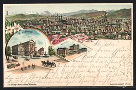 Litho Winterthur, Teilansicht, Stadthaus