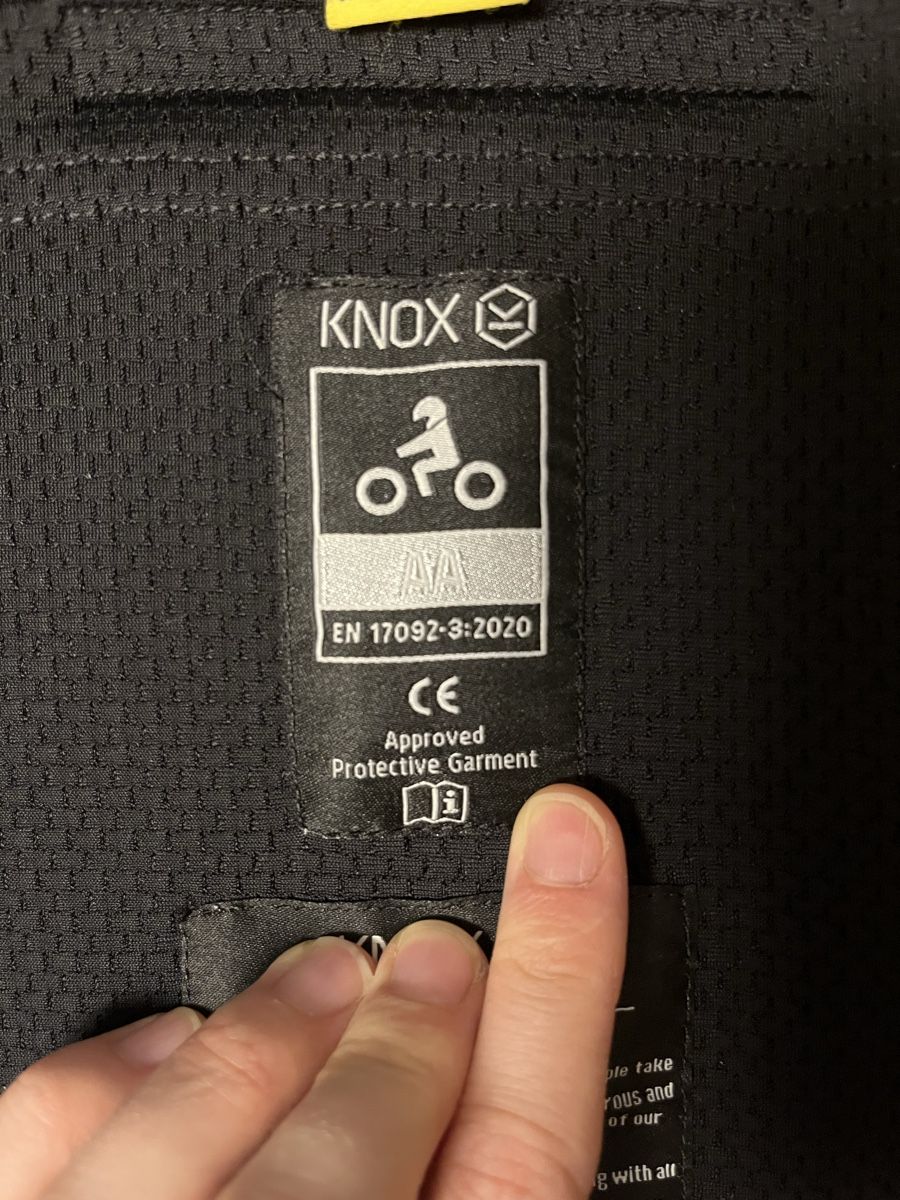 Giacche: KNOX Motorrad Protektorenjacke – Nuovo (secondo la descrizione) da Goldau venduto da kco_2696 3