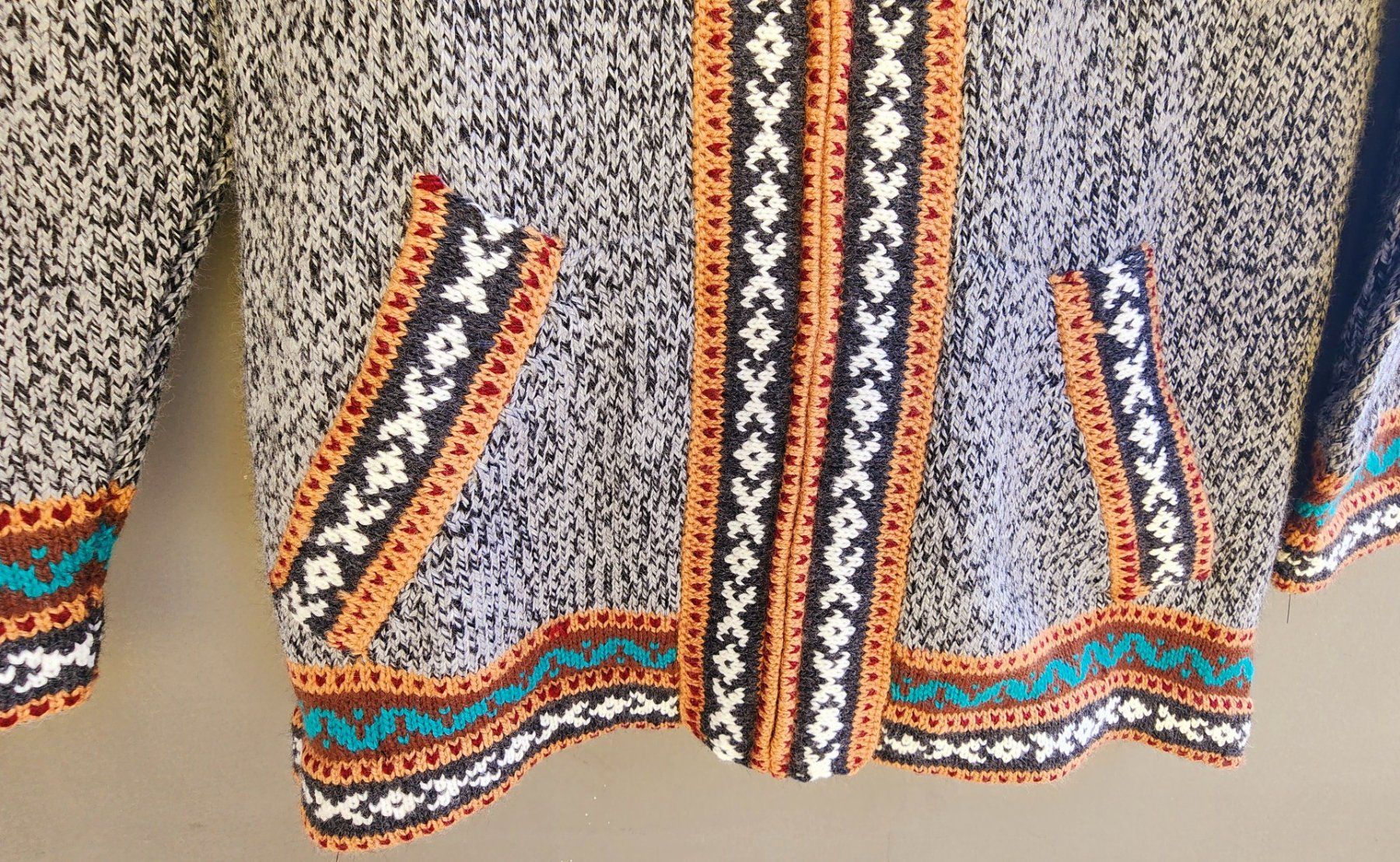 Giacche: wunderschöner Alpaca Strickjacke Pulli Gr.38-40, Neu!!! – Nuovo (secondo la descrizione) da Lima- Peru venduto da Alpaka-Haus 2