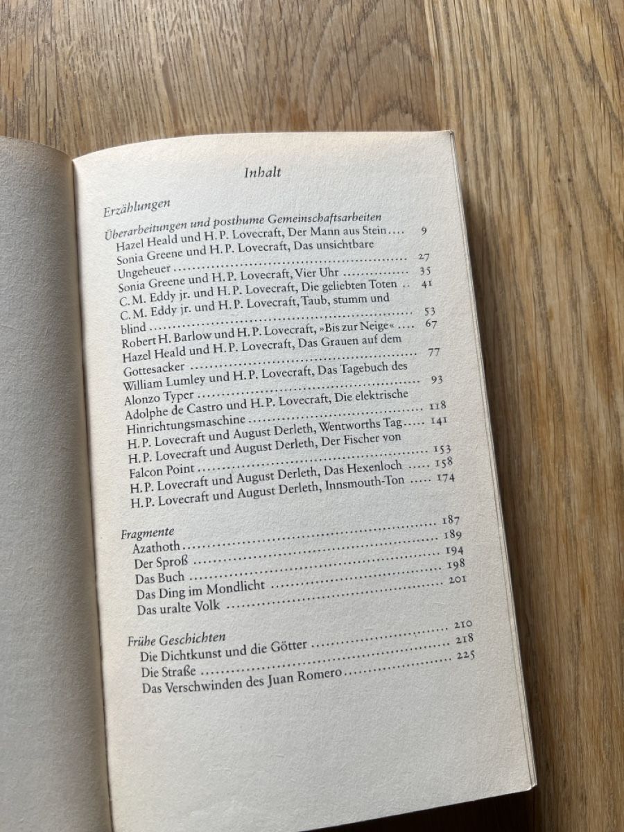 Livres: Lovecraft, Cthulhu Mythos – D'occasion à Glattfelden par Ak_5bL 1
