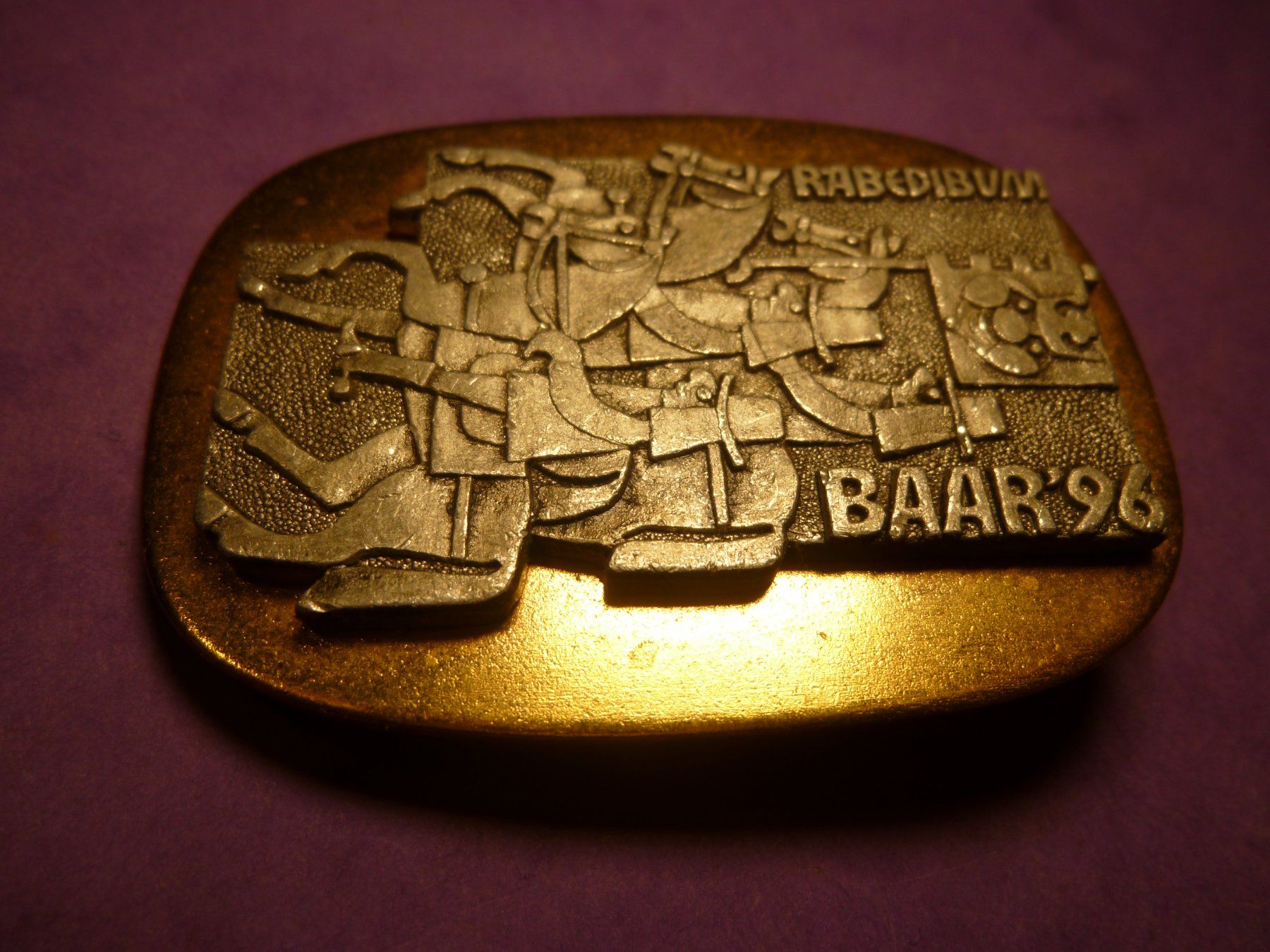 Plaquettes & Badges: BAAR 1996 GOLD – D'occasion à Ried (Muotathal) par Mandarin02