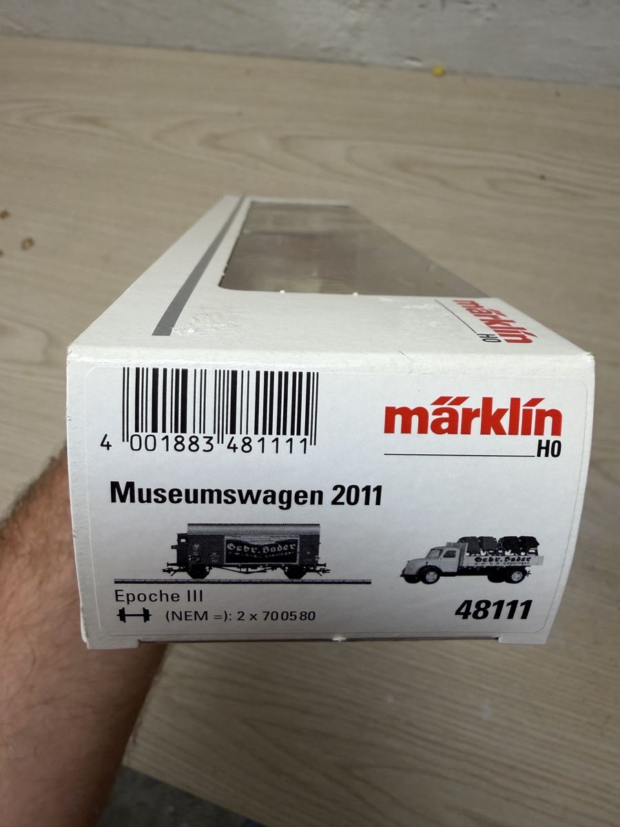 Märklin Modelleisenbahnen: Marklin Güterwagen HO 48111 neu  – Neu und originalverpackt aus Herzogenbuchsee von ioa_zcm6 5