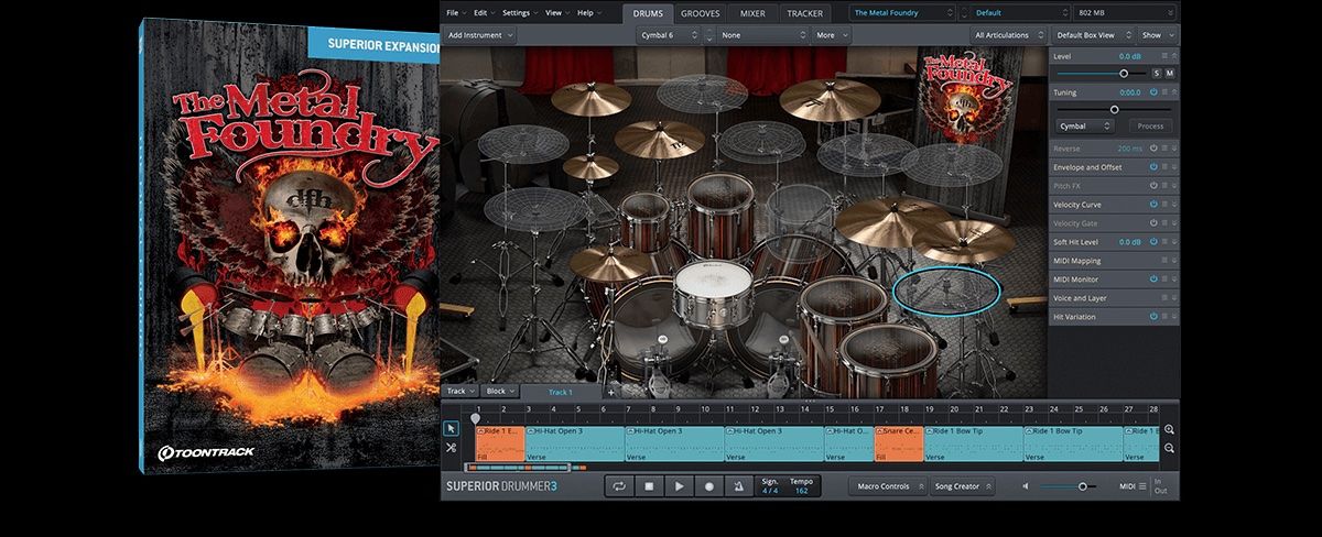 Software: TOONTRACK THE METAL FOUNDRY SDX NEUF – Neu und originalverpackt aus Petit - Lancy von Klettos 1