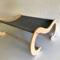 Universelle Hängematte für Haustiere. Handgefertigt