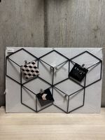 Geometrischer Wandorganizer / Memoboard – originalverpackt