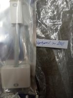 Displayport (schmal) zu DVI Adapterkabel, Weiss