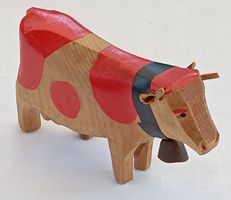 🇨🇭 Grosses TRAUFFER Chuehli Holz 18cm