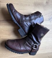 Harley-Davidson Lederstiefel braun Grösse 43