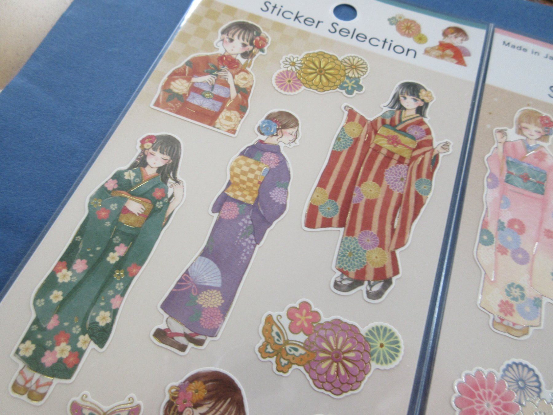 Sticker: Japanese Kimono Stickers! – Nuovo (secondo la descrizione) da Goldach venduto da mamakotzi 6