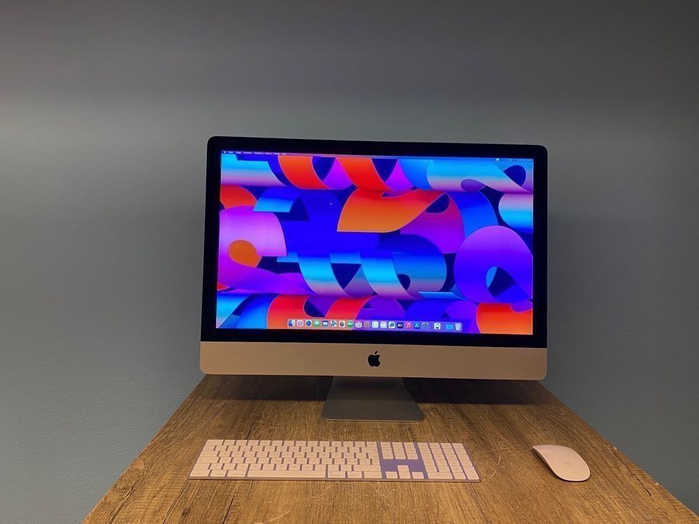 Apple iMac 27 Retina 5K 1 To Fusion Drive 8 Go RAM Intel Core i5 quadricœur à 3,4 GHz
