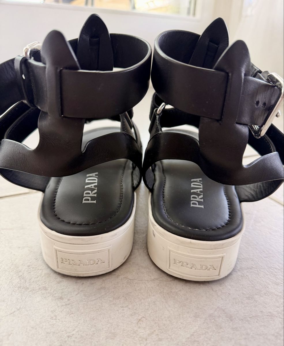 Prada Herrenschuhe: Prada gladiator Sandals Platform S.39 – Gebraucht aus Arni AG von LunaMeadow 3