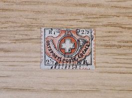 Ortspost - Winterthur Zst-Nr.12 mit Attest