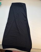Jupe noire avec fente Bershka