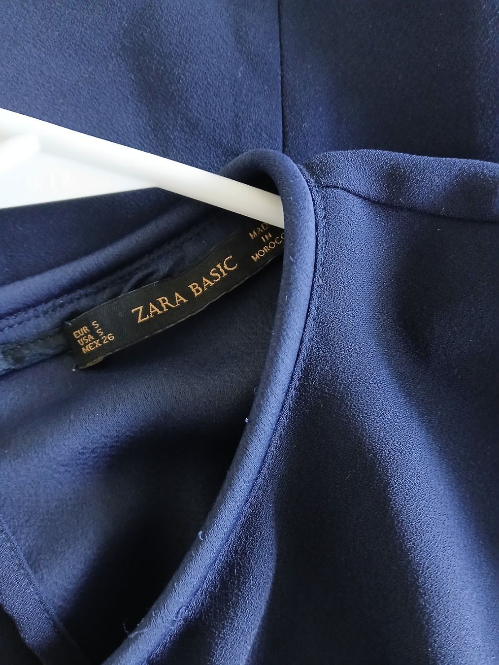 Zara Vestiti: Zara Basic Navy Blue Long Sleeve Dress - Size S – Usato da Dübendorf venduto da rol_fm6d 2