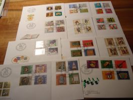 Pro Patria 12 FDC 1983- 1994,