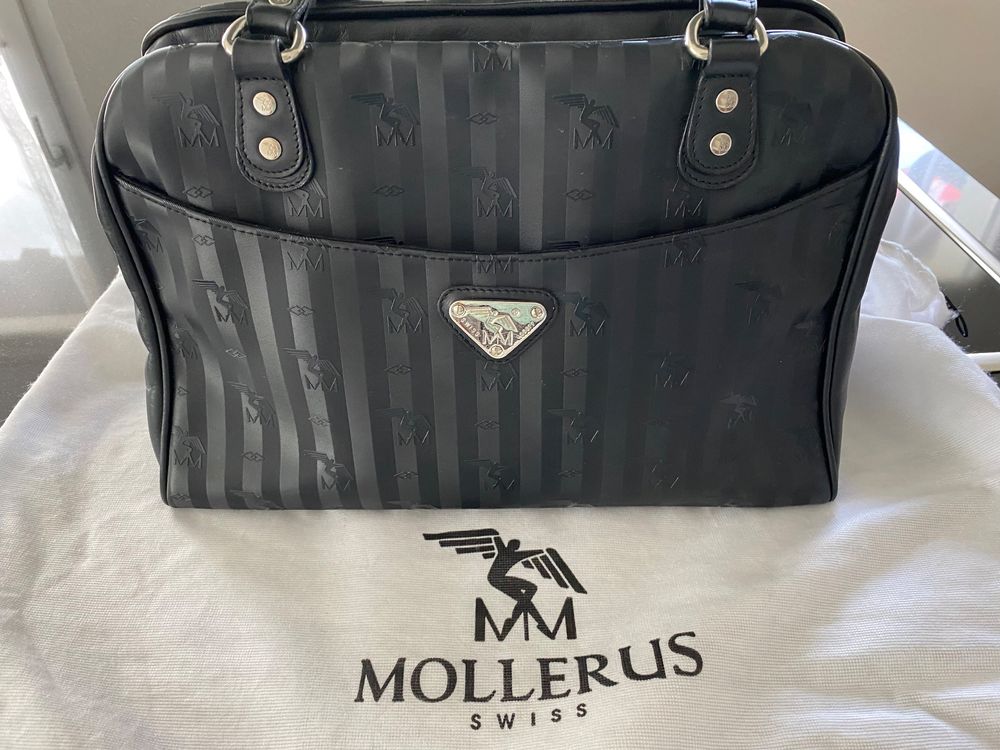 Mollerus Handtasche gross in schwarzer Farbe (Gebraucht) in Sonnental ...