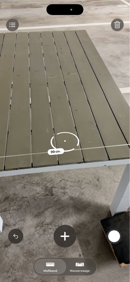 Maisons du monde Tische: Gartentisch Grau Weiss L 173cm – Gebraucht aus Effretikon von pizzamen 4