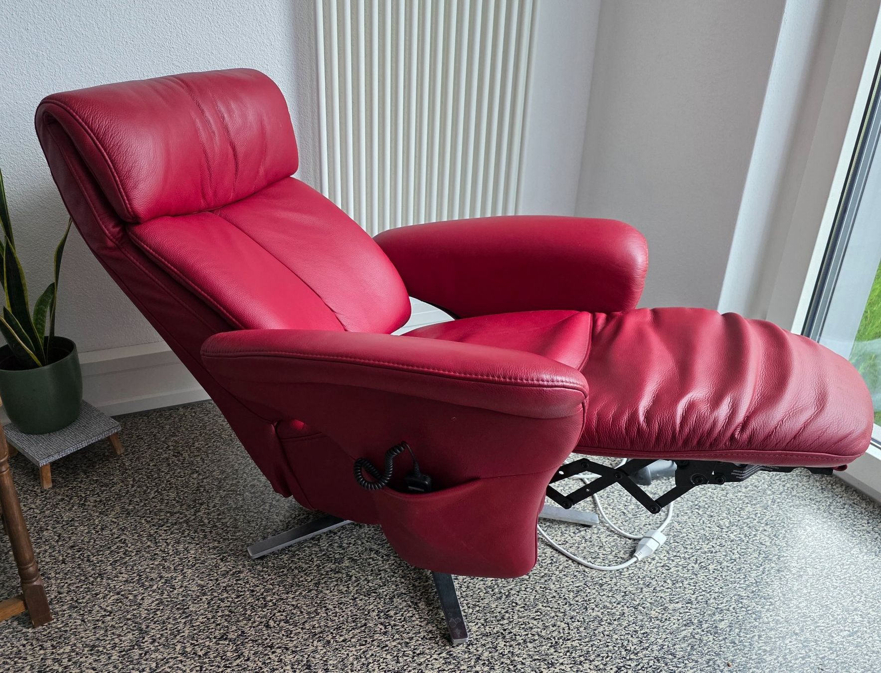 Himolla Sessel: Elektrischer Leder-Sessel mit Motor & Aufstehhilfe – Gebraucht aus rothrist von Hr2 1