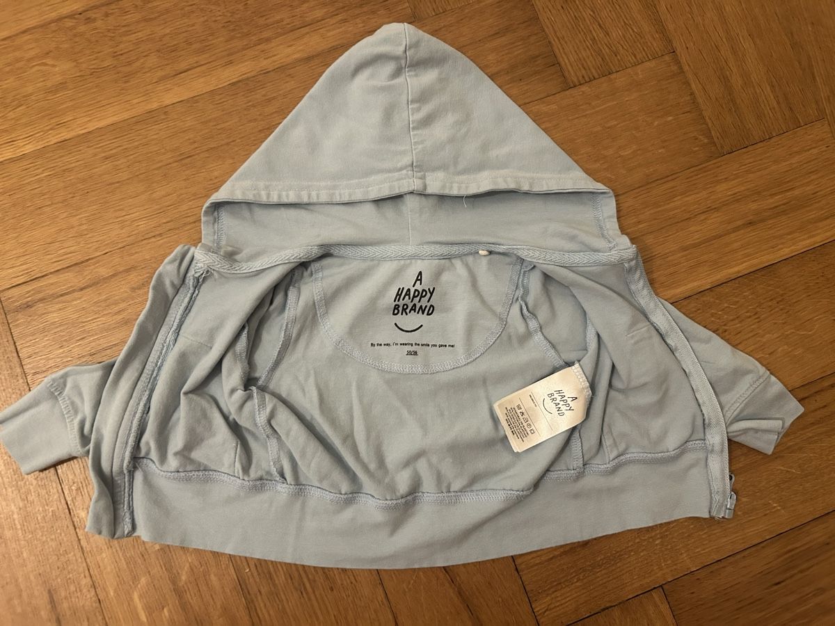 Maglioni & Felpe: Hellblauer Hoodie Gr 50/56, Bio Baumwolle – Usato da Zürich venduto da lau_zb7c 2
