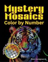 Malbuch-Mystery Mosaik-Wilde Tiere-Entspannung-kreativ-Ruhe