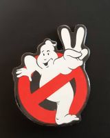 GHOSTBUSTERS RARE VINTAGE PINBACK BUTTON BADGE 5 cm. SIZE