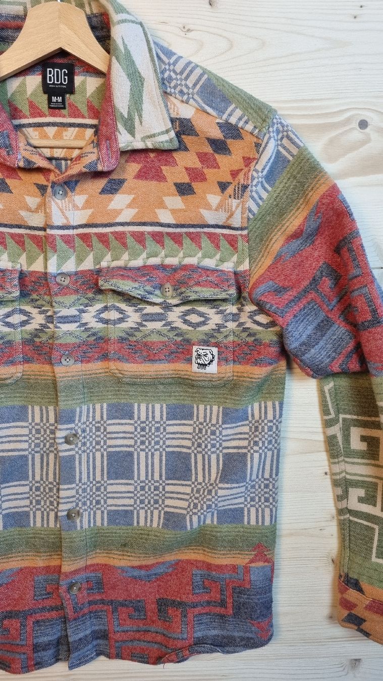 Camicie: Chemise BDG à motif - M – Nuovo (secondo la descrizione) da Crans-Montana venduto da pea_k6bc 3