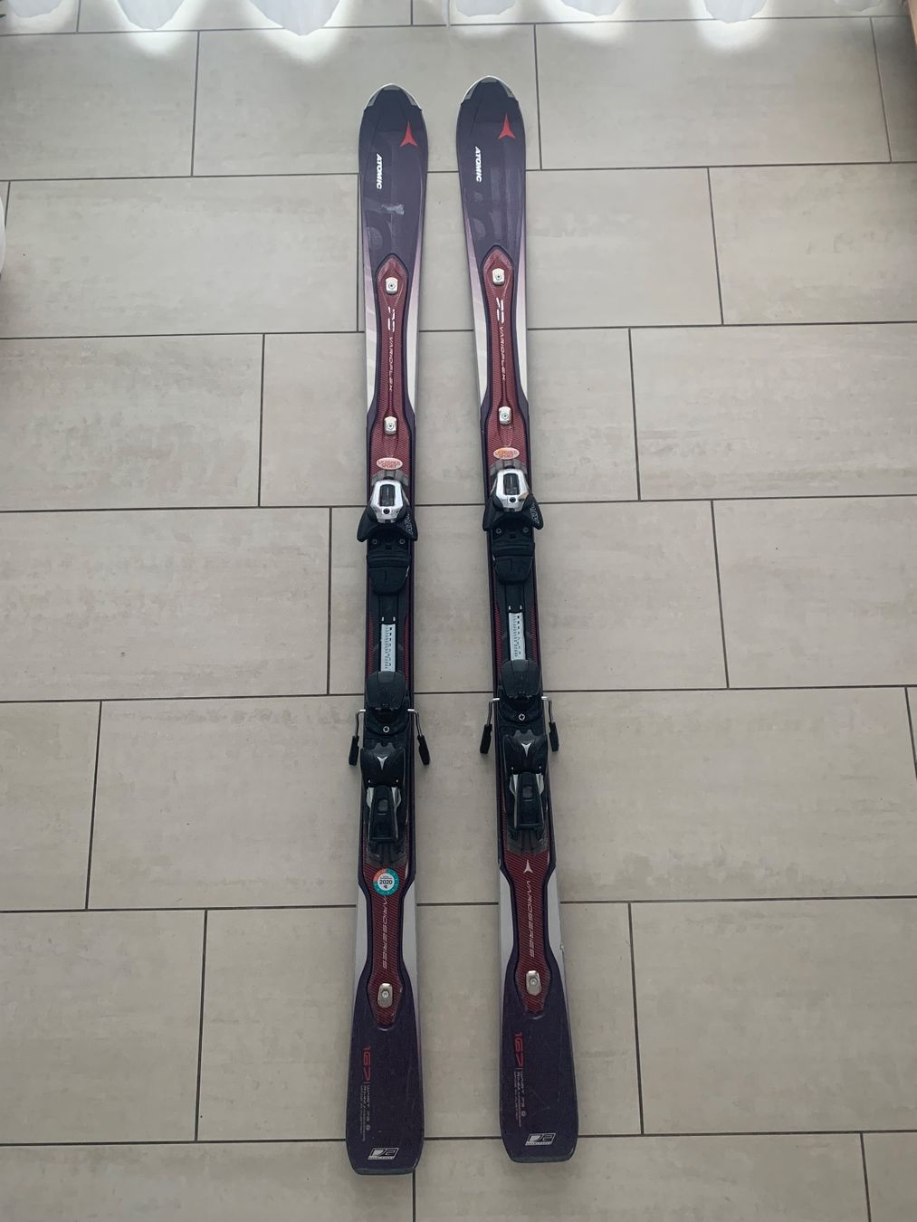 Atomic Sci: Ski Atomic Varioseries 167 inkl Bindung – Usato da Berg SG venduto da SailorLK 2