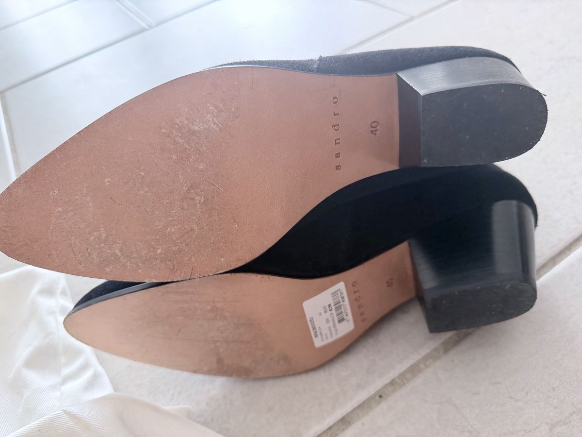Sandro Scarpe da donna: Sandro Boots black suede size 40 new – Nuovo (secondo la descrizione) da Arni AG venduto da LunaMeadow 2