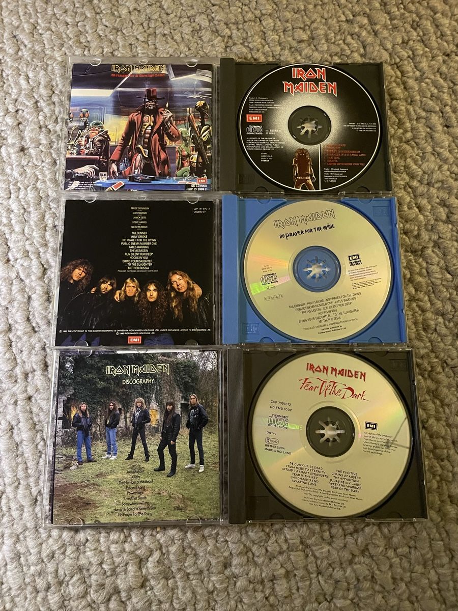 CD: 3x Iron Maiden  – Usato da Reinach AG venduto da trigger7811 1