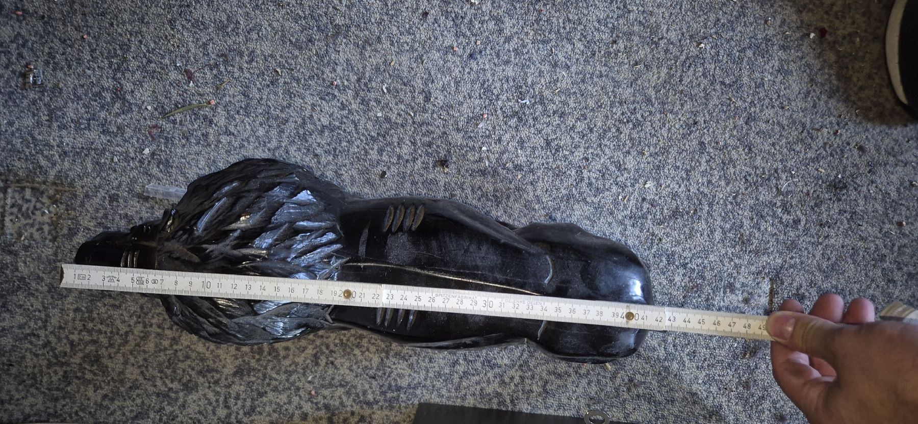 Figurines: Löwenfigur schwarz ca. 55cm Länge – D'occasion à Netstal par rin_qm2x 4