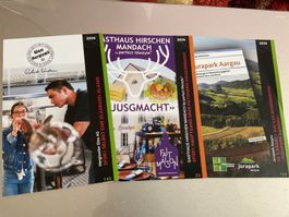 Trois Bon 2 pour 1  a Hergiswil et 50% à Jurapark