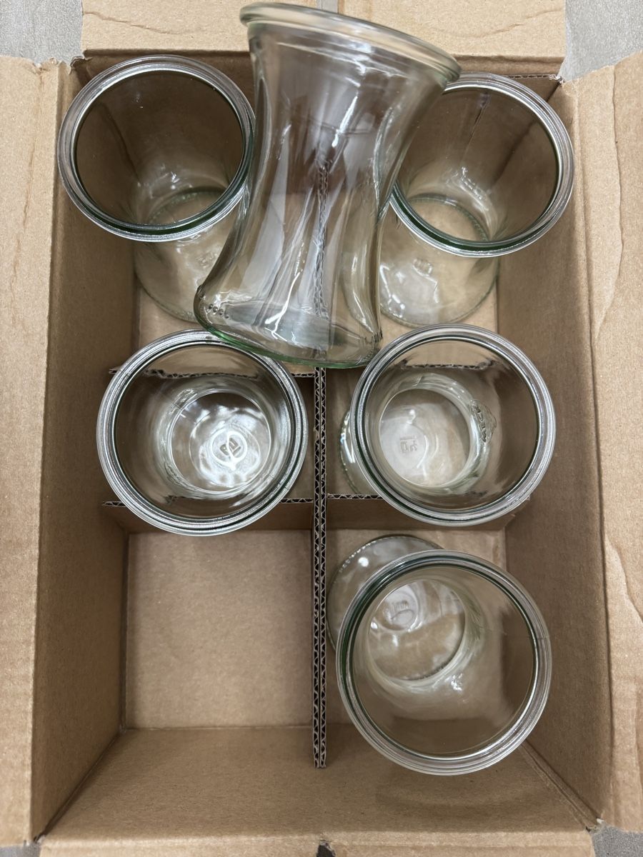Verres: WECK Delikatessengläser – Neuf avec emballage d'origine à Feusisberg par Cineflex 3