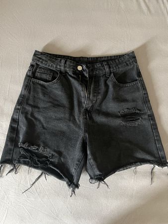 Short en jeans