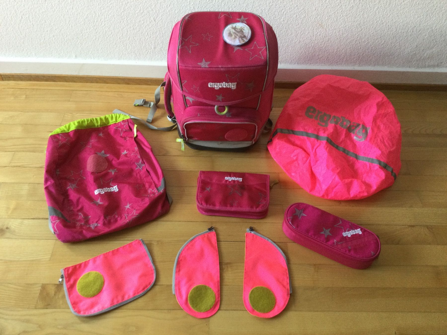 Ergobag Borse & Zaini: Ergobag Schulranzen mit Zubehör – Usato da Basel venduto da Anja_1981