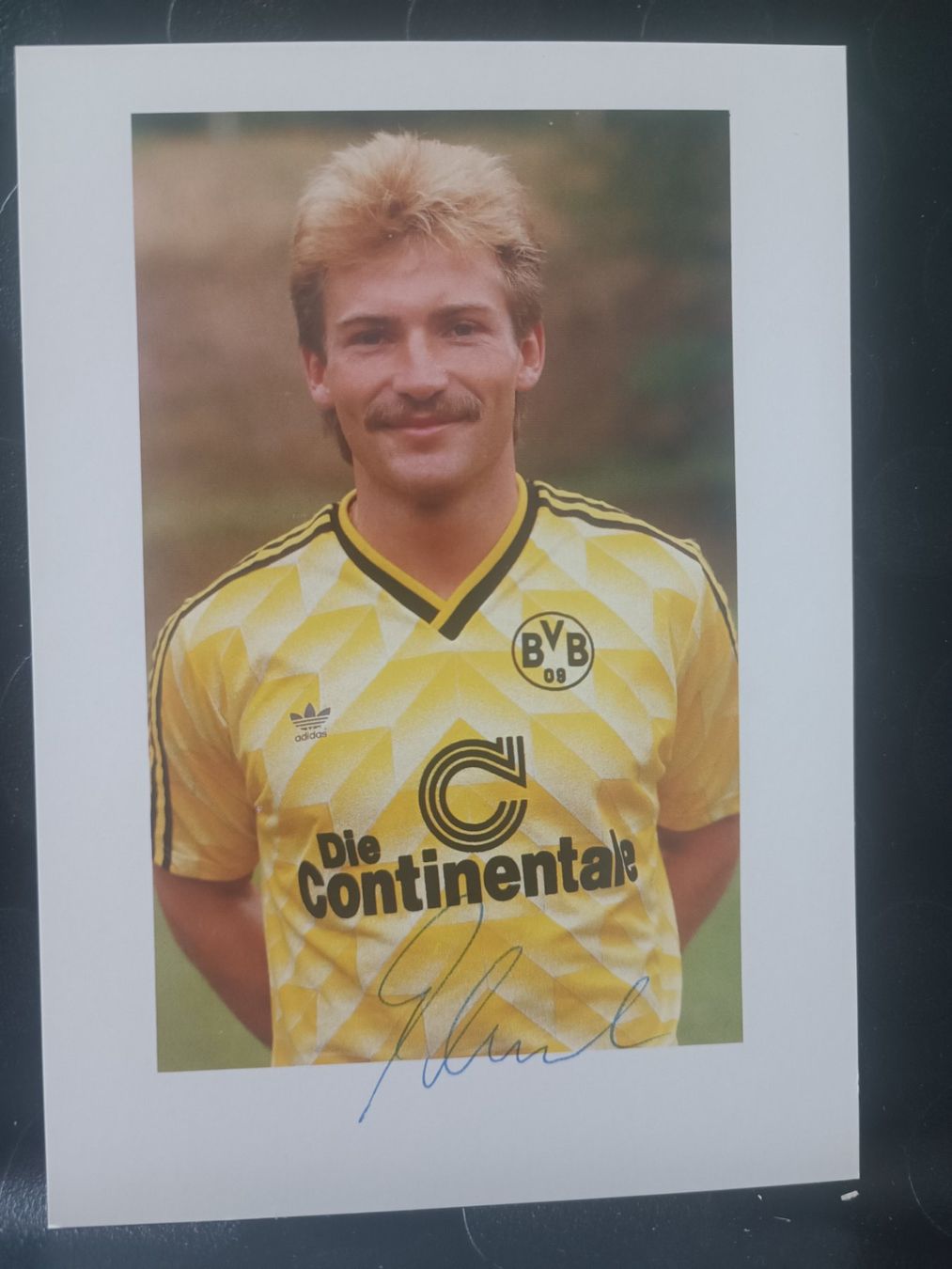Autografi: Michael Lusch - BVB - Borussia Dortmund - Handsigniert – Usato da Menziken venduto da Artographs