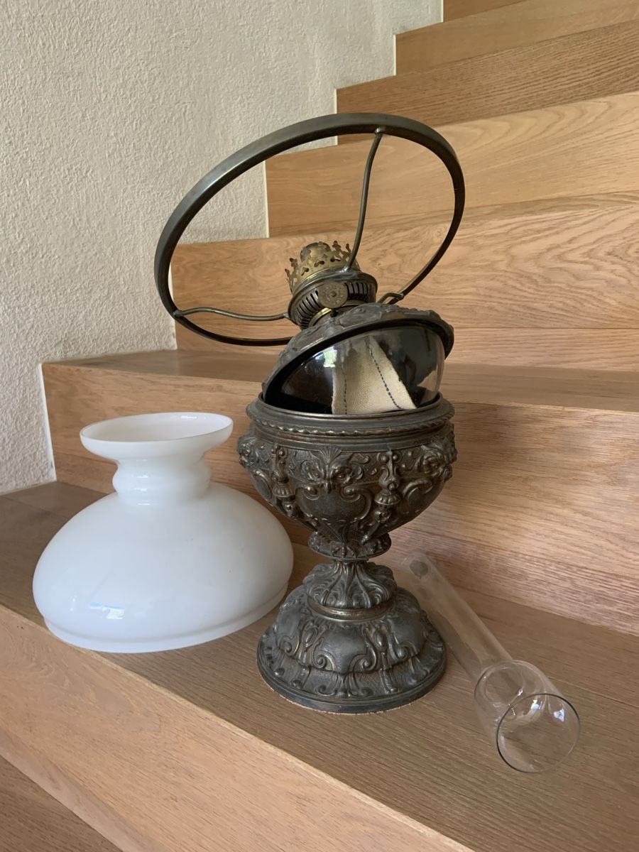 Lampade: Antike schöne  Petrollampe – Usato da Kerns venduto da kathia08 2