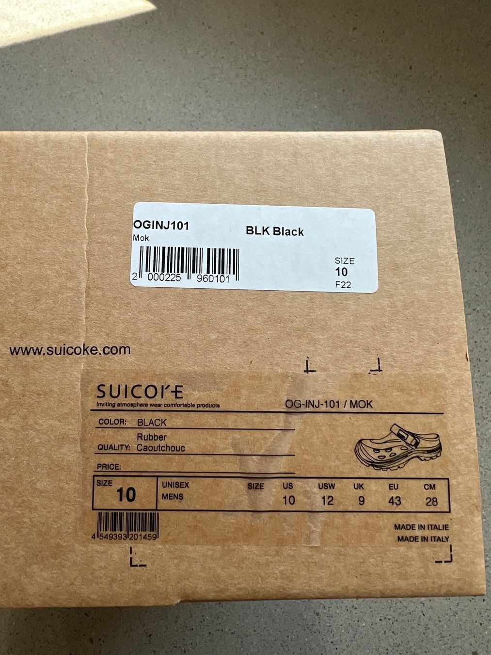 Scarpe da uomo: SUICOKE Mules Schuhe – Nuovo e nell'imballaggio originale da Beinwil am See venduto da isole 3