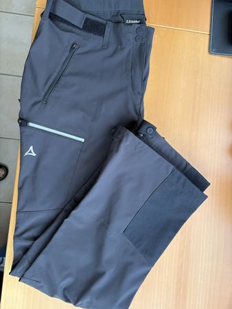 Schwarze Schöffel Damen Winterwanderhose neu Grösse 40