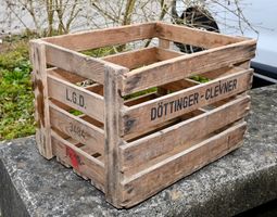 alte Holzkiste HARASS Döttinger Clevner L50xB38xH34