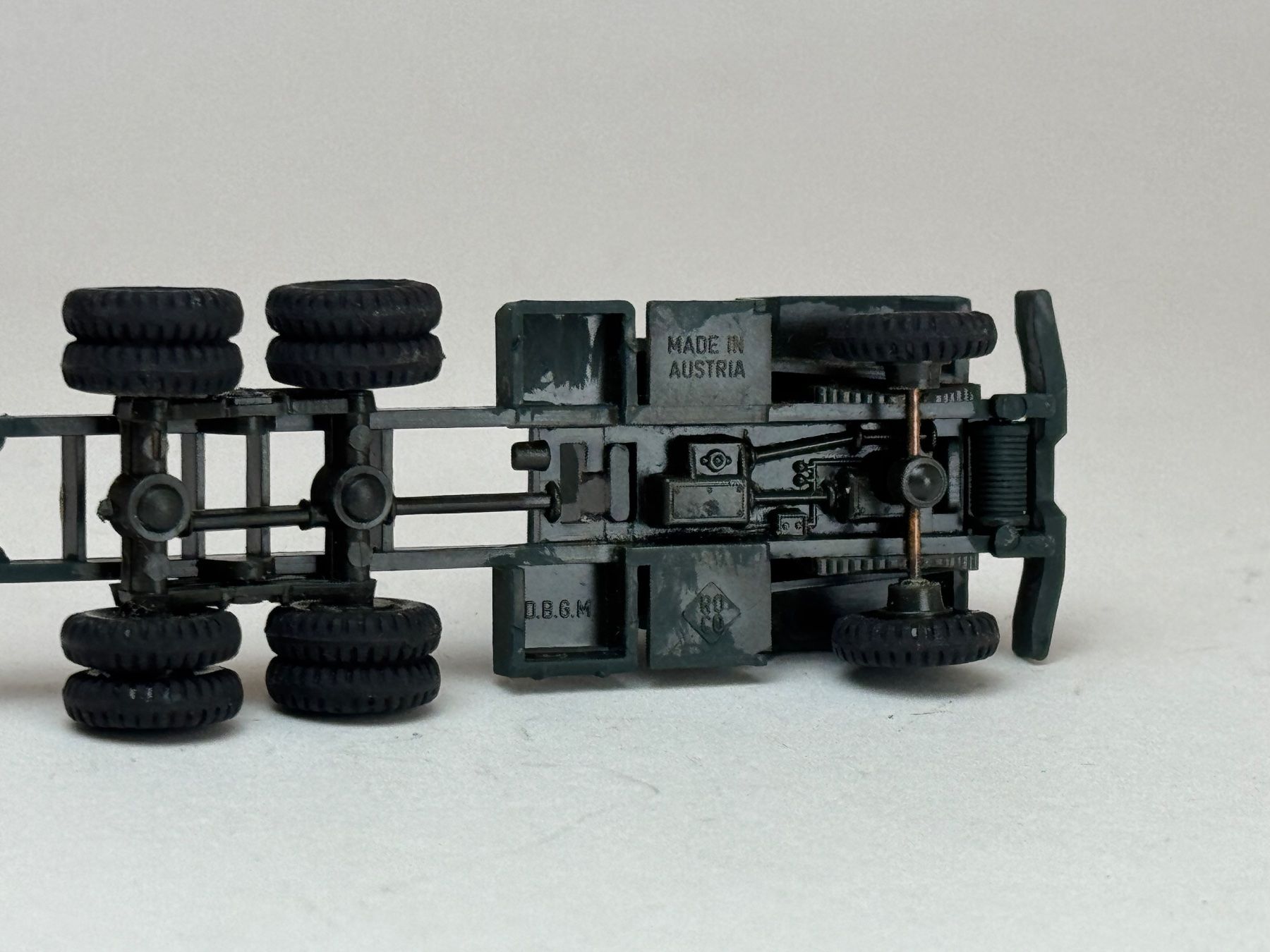 Modellini d'auto: Roco Militär Lastwagen ohne Pritsche – Usato da Elm venduto da Wikmtz 2