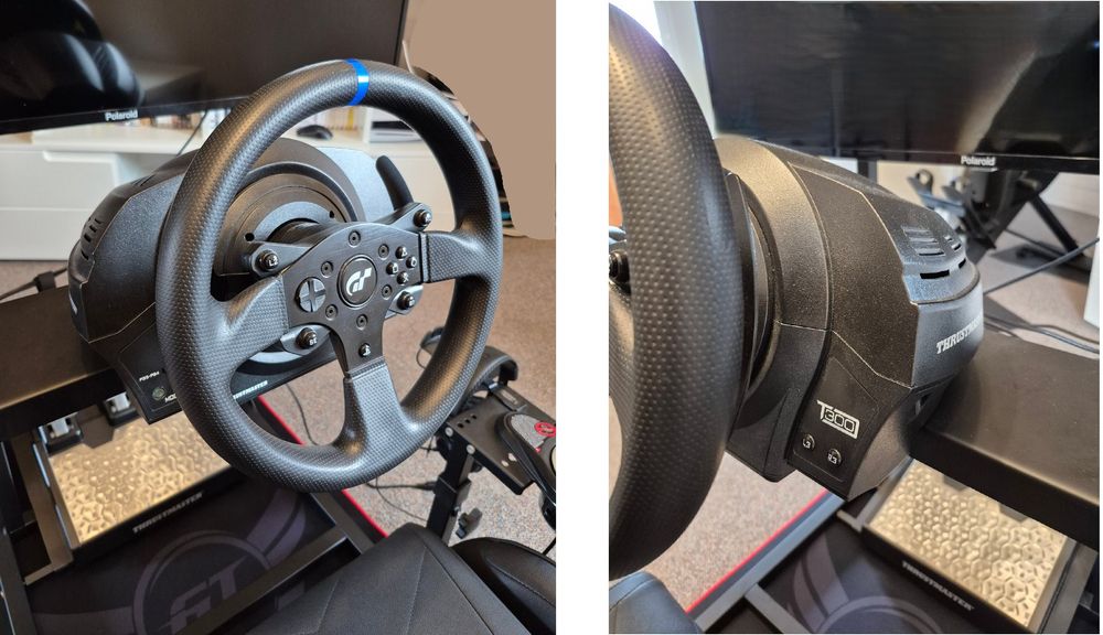 Simracing setup Gaming komplett Thrustmaster + GT Omega (Gebraucht) in ...