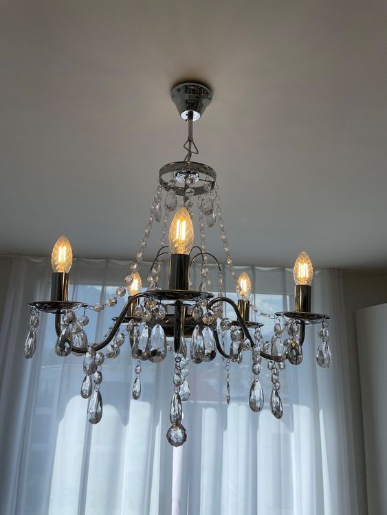 Kronleuchter 5-Armig | Kaufen auf Ricardo