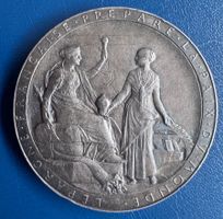 Gedenkmedaille Suezkanal Eröffnung 1869 17. November Silber