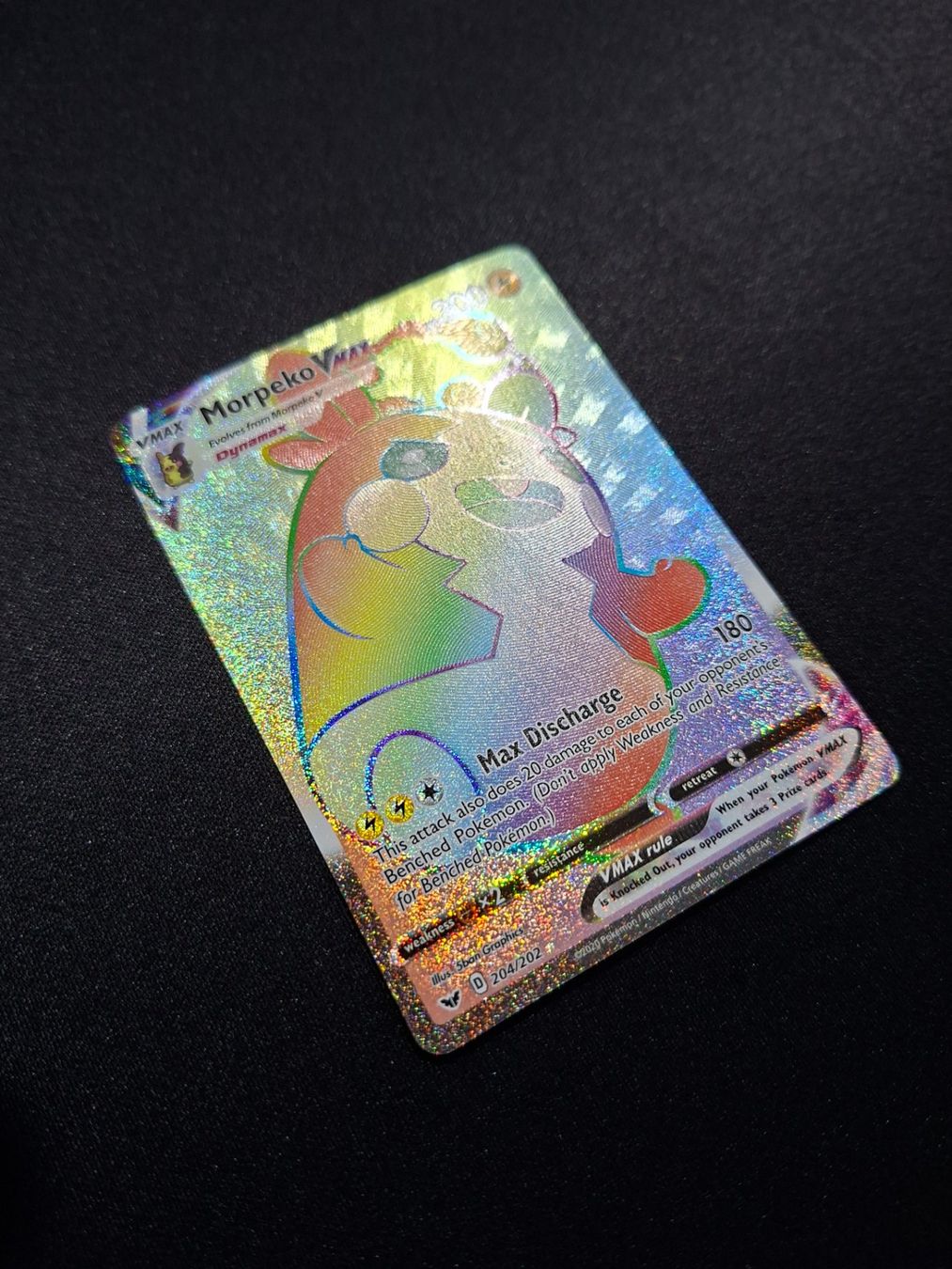 Pokémon Carte collezionabili: Pokémon Morpeko Vmax 204/202 - English – Usato da Valeyres-sous-Rances venduto da gegg 2