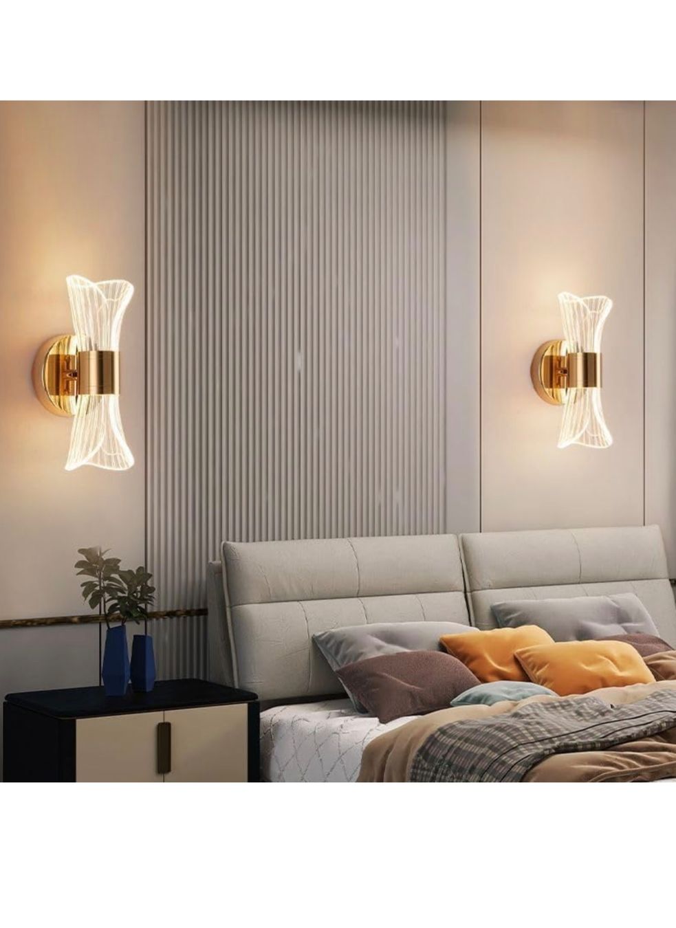 Lampade: Kristall LED Wandlampe – Nuovo e nell'imballaggio originale da Winterthur venduto da Nesho 1