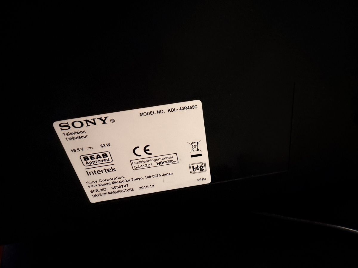 Sony Televisori: Sony Bravia KDL-40R455C  – Usato da Kriens venduto da Private_outlet 1