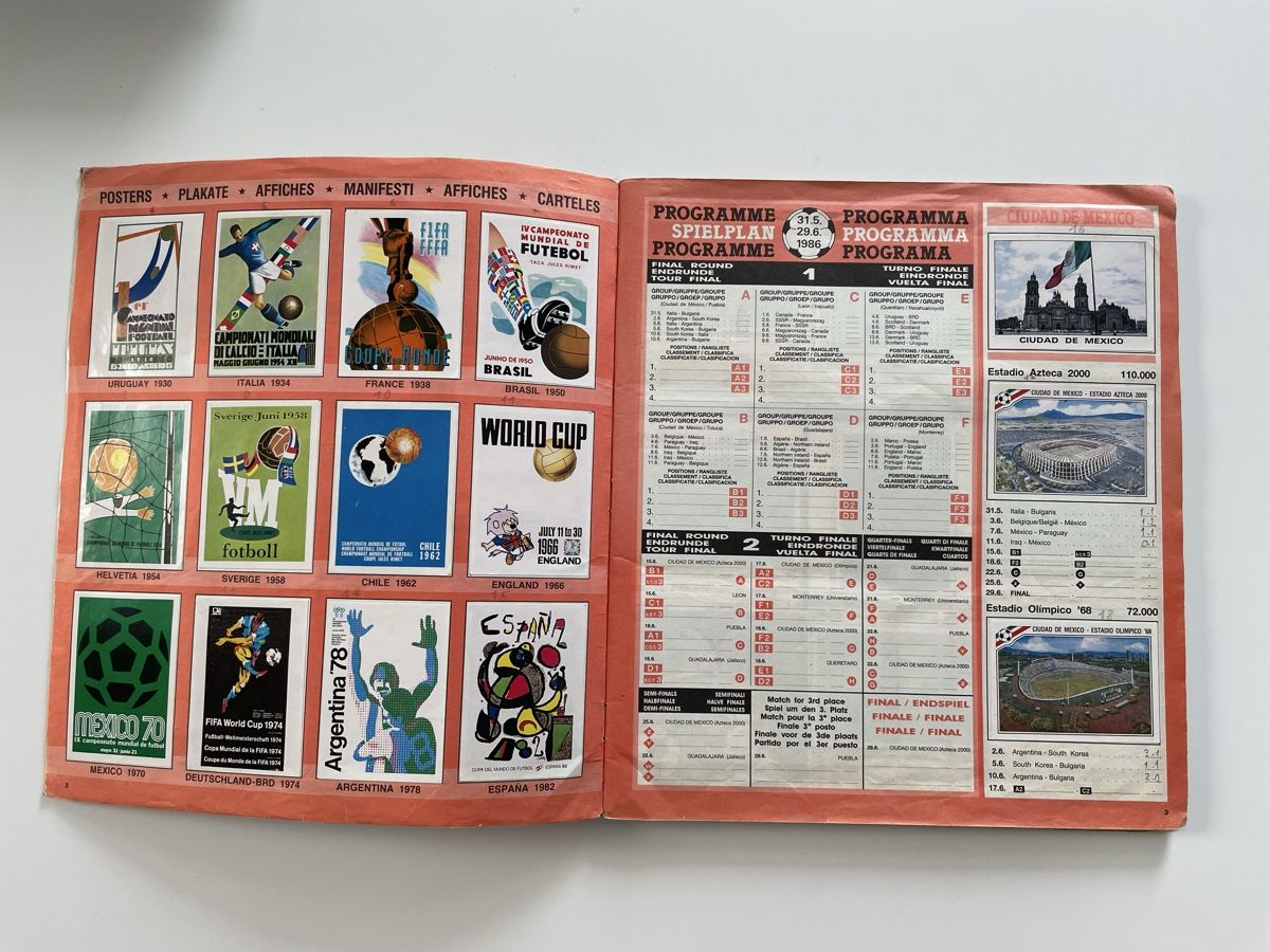Panini Album: Album Panini WM 1986 complet  – Difettoso da Evilard venduto da Leomau 2