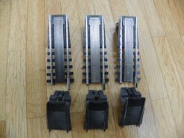 3 Stück Gleisanschluss für Märklin 7286 Drehscheibe