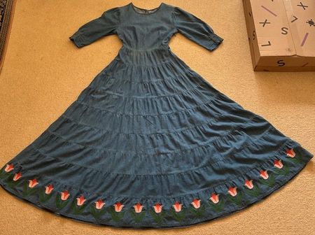 Maxi Jeanskleid von RIXO Gr 36