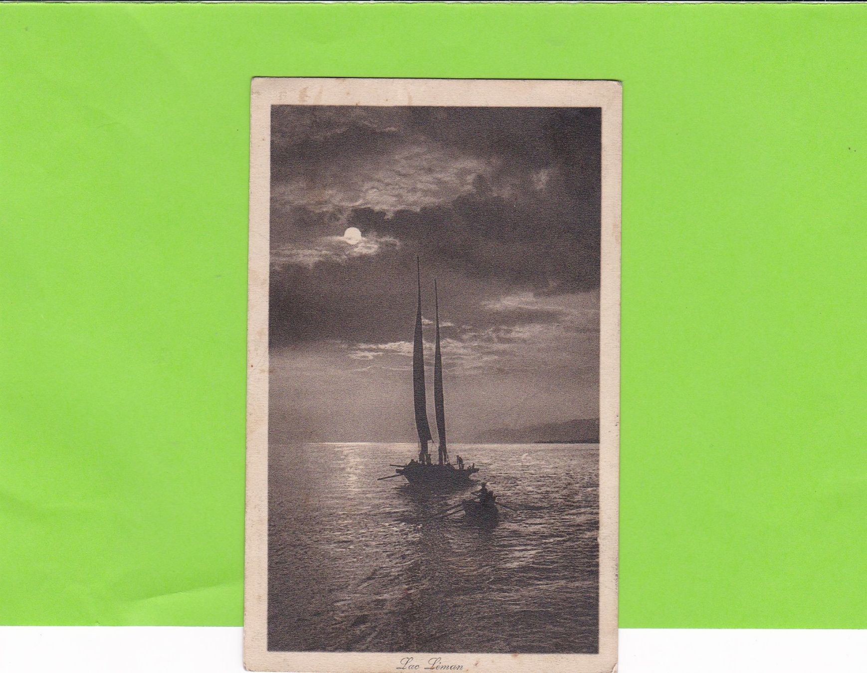 Cartoline postali: Lac Léman – Usato da St. Peterzell venduto da neckertal